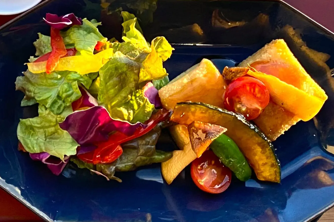 豆腐のステーキ